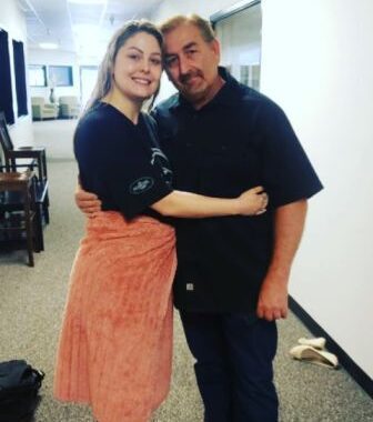 Alyssa Rose With Her Father